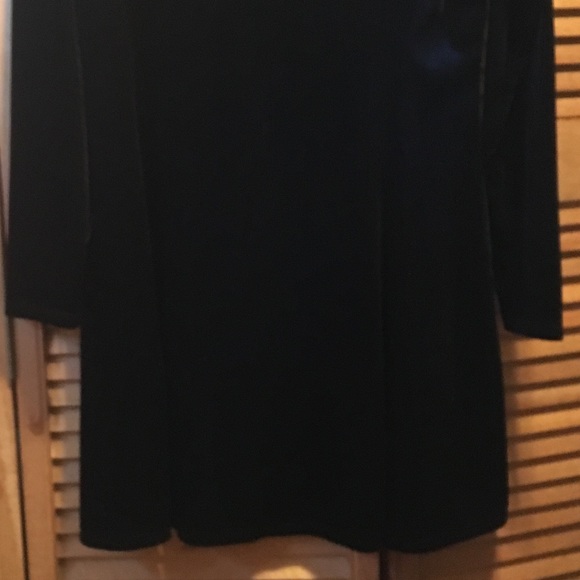 Mission Black Velour Stretchy Dress - Picture 4 of 8